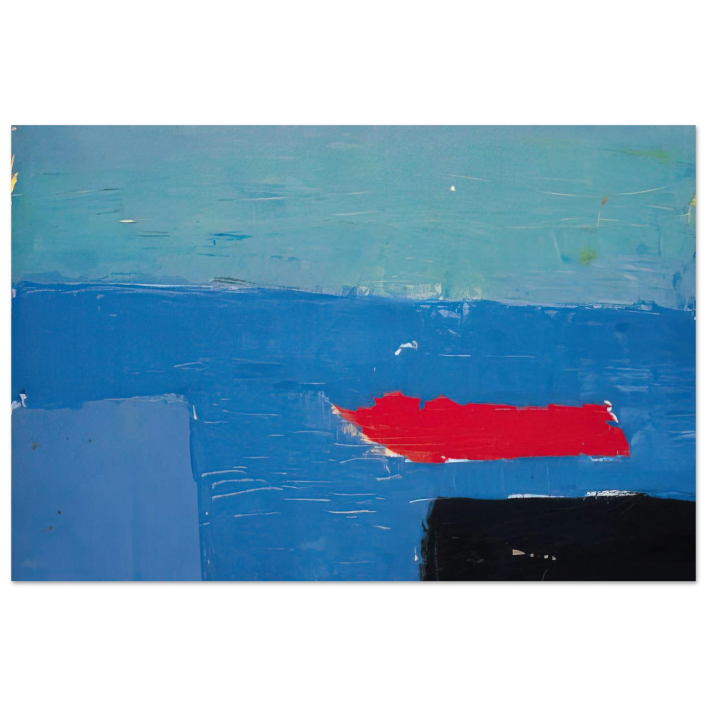 Nicolas de Stael - Bâteau - Lyrical Abstraction Fine Art Poster