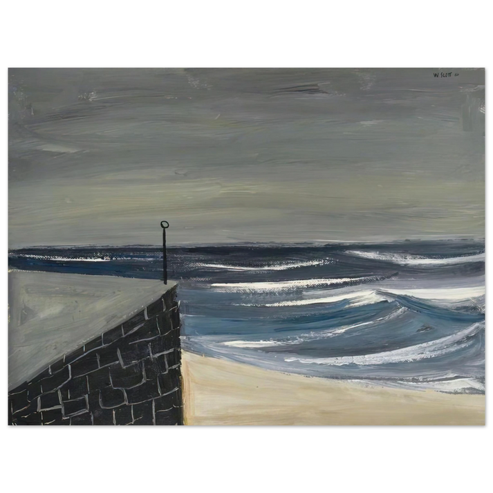 William Scott - Sennen - 1950 75x100 cm / 30x40inches Fine Art Poster