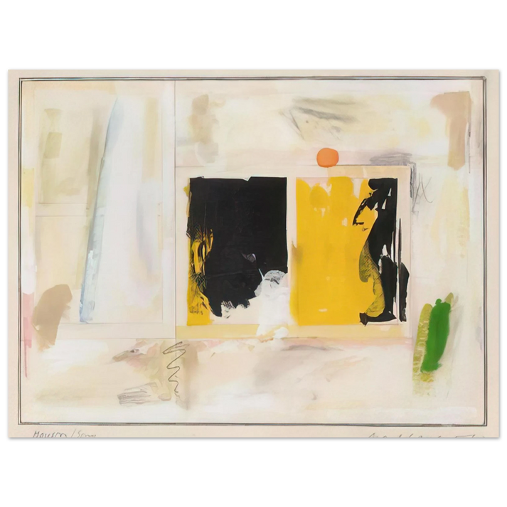 Mark Lancaster - HoustonSony - Abstract Expressionism 75x100 cm / 30x40inches Fine Art Poster