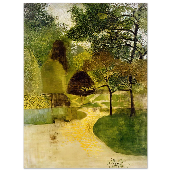 Victor Pasmore - THE PARK 1947 75x100 cm / 30x40inches Fine Art Poster