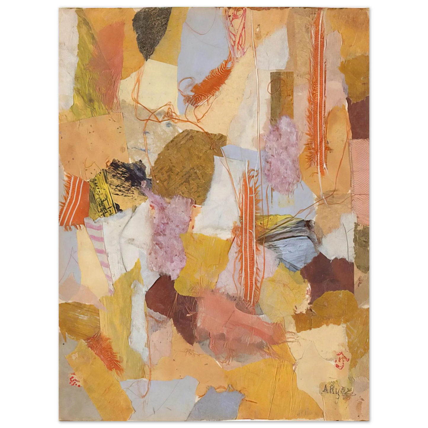 Anne Ryan - Number 650 - 1953 75x100 cm / 30x40inches Fine Art Poster
