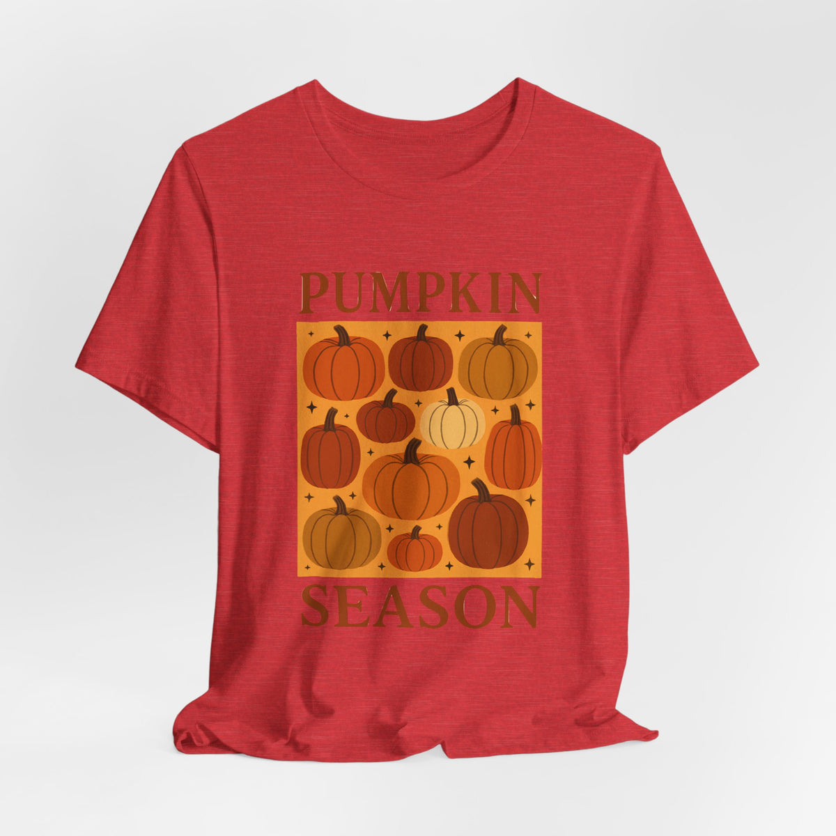 T-shirt de saison des citrouilles pour femmes Boho Citrouille