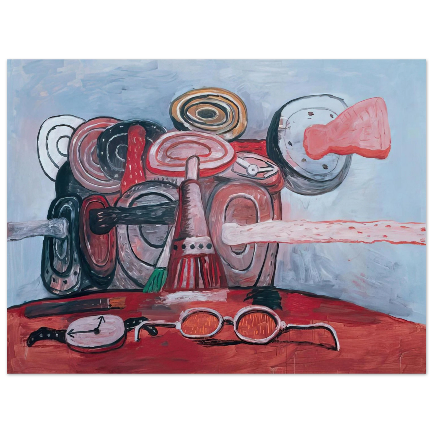 Philip Guston - AS IT GOES 75x100 cm / 30x40inches Fine Art Poster