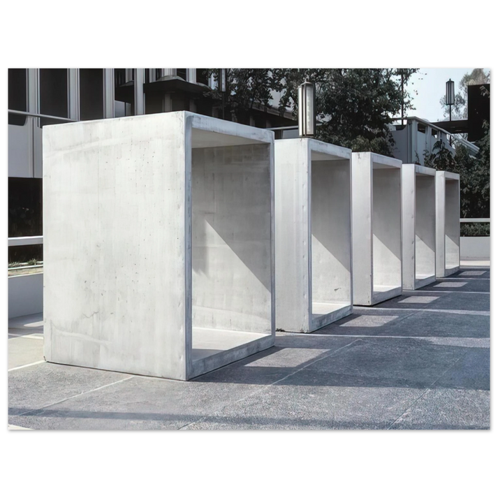 Donald Judd - Untitled for Leo Castelli - 1977 75x100 cm / 30x40inches Fine Art Poster