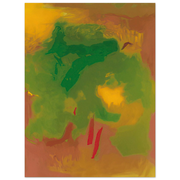 Esteban Vicente - VISION 1991 75x100 cm / 30x40inches Fine Art Poster
