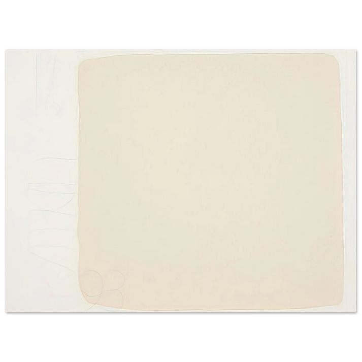 Robert Ryman - Untitled, from BAM III - 1993 75x100 cm / 30x40inches Fine Art Poster