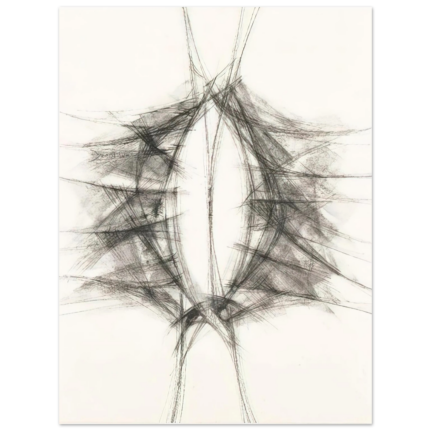Manuel Rivera - Untitled - Art Informel 75x100 cm / 30x40inches Fine Art Poster