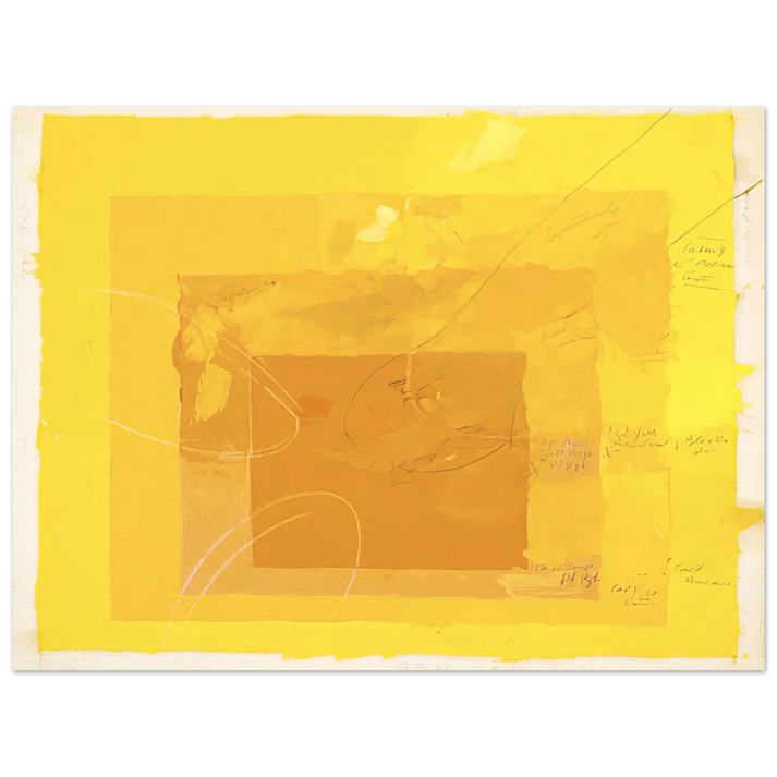 Josef Albers - STUDY FOR HOMAGE TO THE SQUARE 75x100 cm / 30x40inches Fine Art Poster