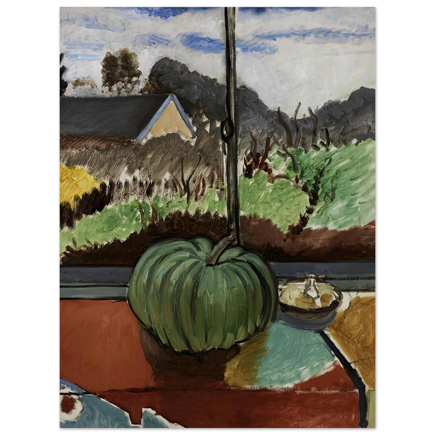 Henri Matisse - THE GREEN PUMPKIN 1916 75x100 cm / 30x40inches Fine Art Poster