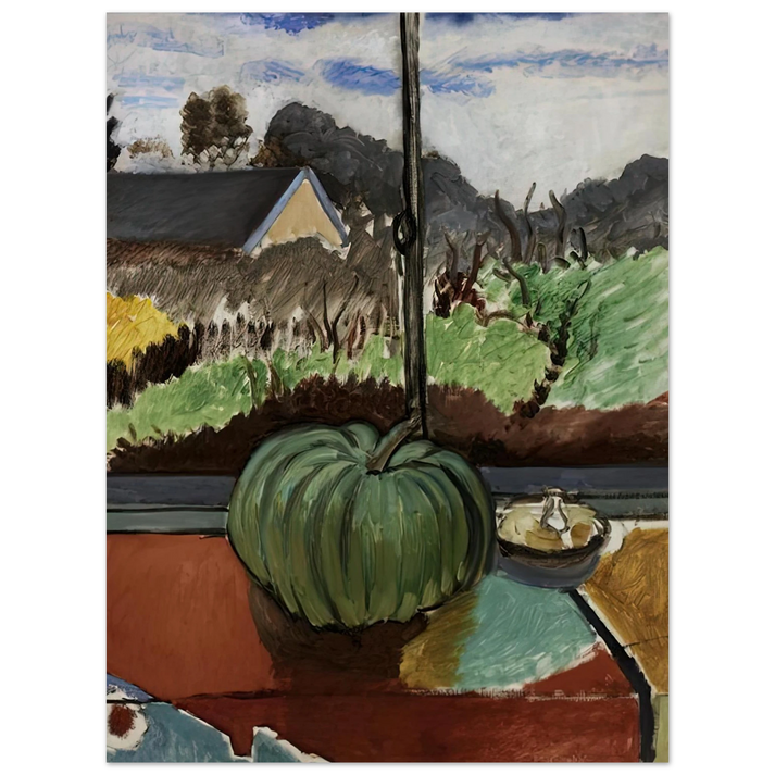 Henri Matisse - THE GREEN PUMPKIN 1916 75x100 cm / 30x40inches Fine Art Poster