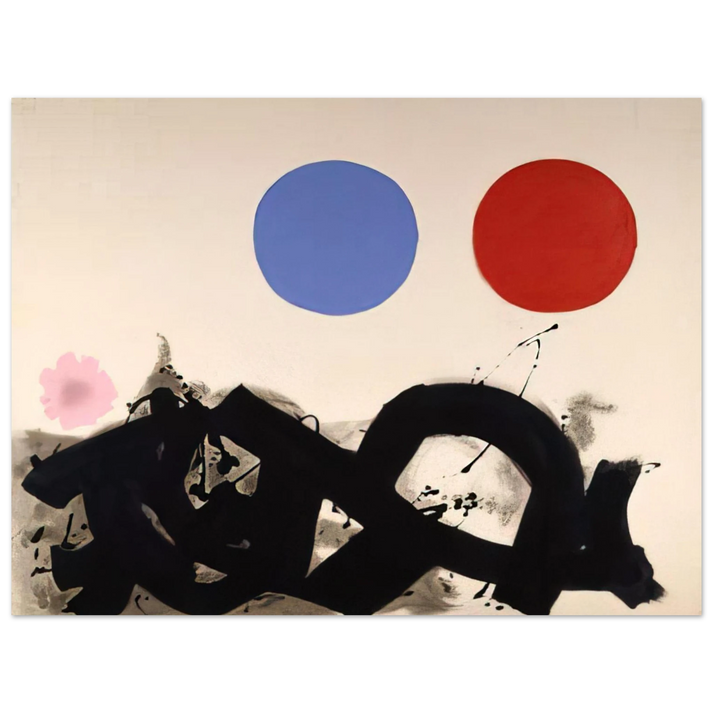 Adolph Gottlieb - Rolling - 1961 75x100 cm / 30x40inches Fine Art Poster