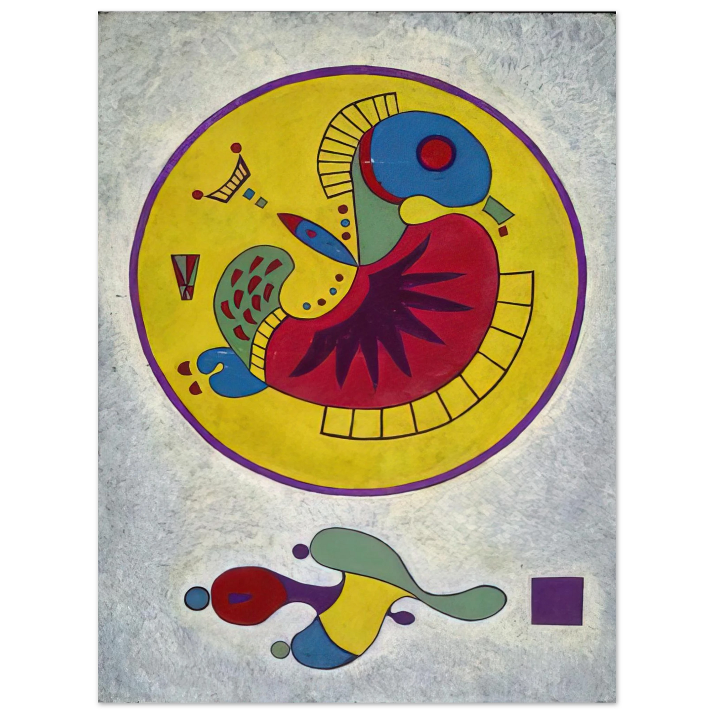 Wassily Kandinsky - UNTITLED 1 75x100 cm / 30x40inches Fine Art Poster