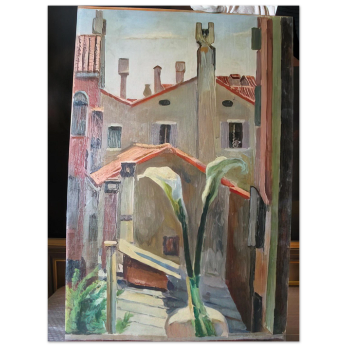 Vanessa Bell - ROOFS 75x100 cm / 30x40inches Fine Art Poster