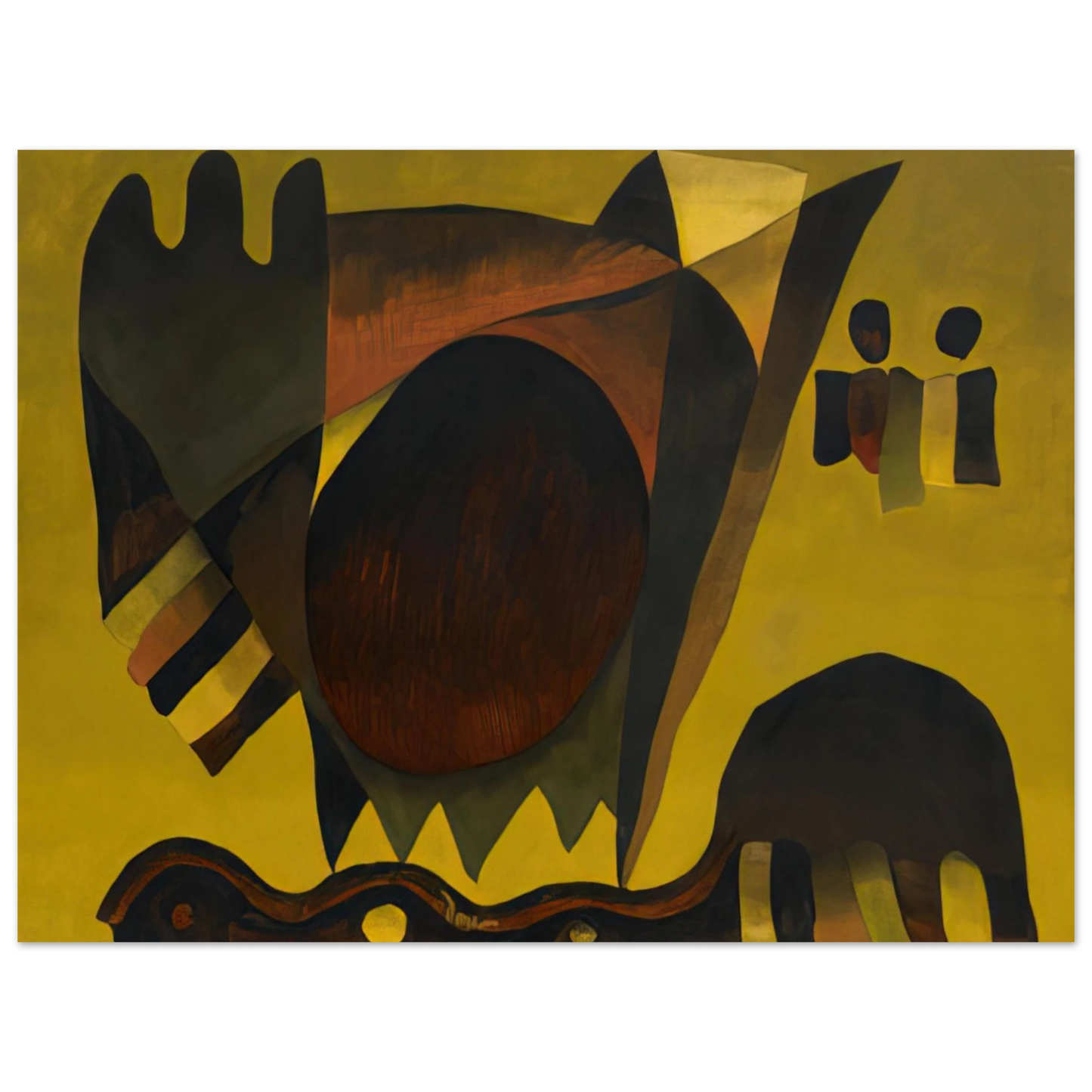 Arthur Dove - Indian Summer - 1941 75x100 cm / 30x40inches Fine Art Poster