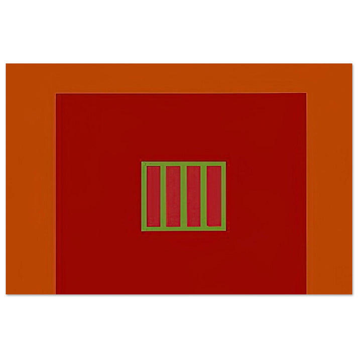 Day-Glo Prison - 1982 - Peter Halley Art Prints - 100x150 cm / 40x60″ inches | Peter Halley Poster | Peter Halley Prints
