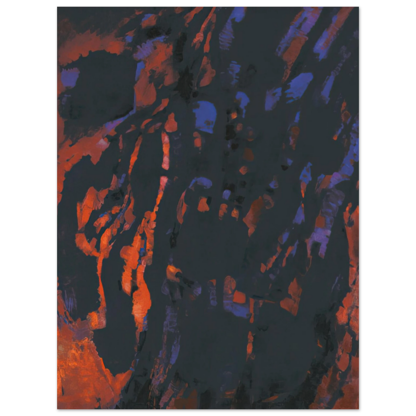 Alfred Manessier - Tumulte - 1961 75x100 cm / 30x40inches Fine Art Poster
