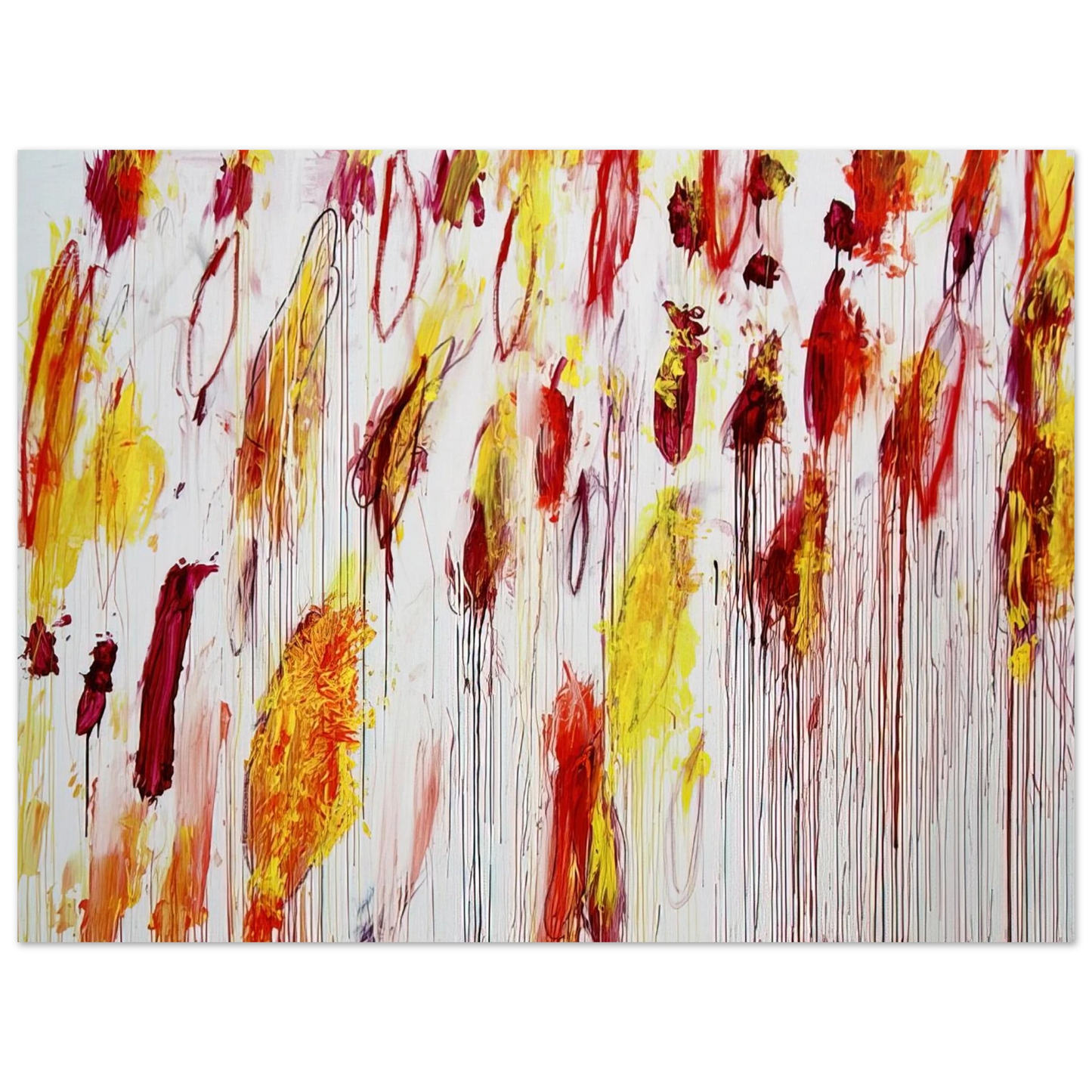 Cy Twombly - Lepanto, Part IV 75x100 cm / 30x40inches Fine Art Poster