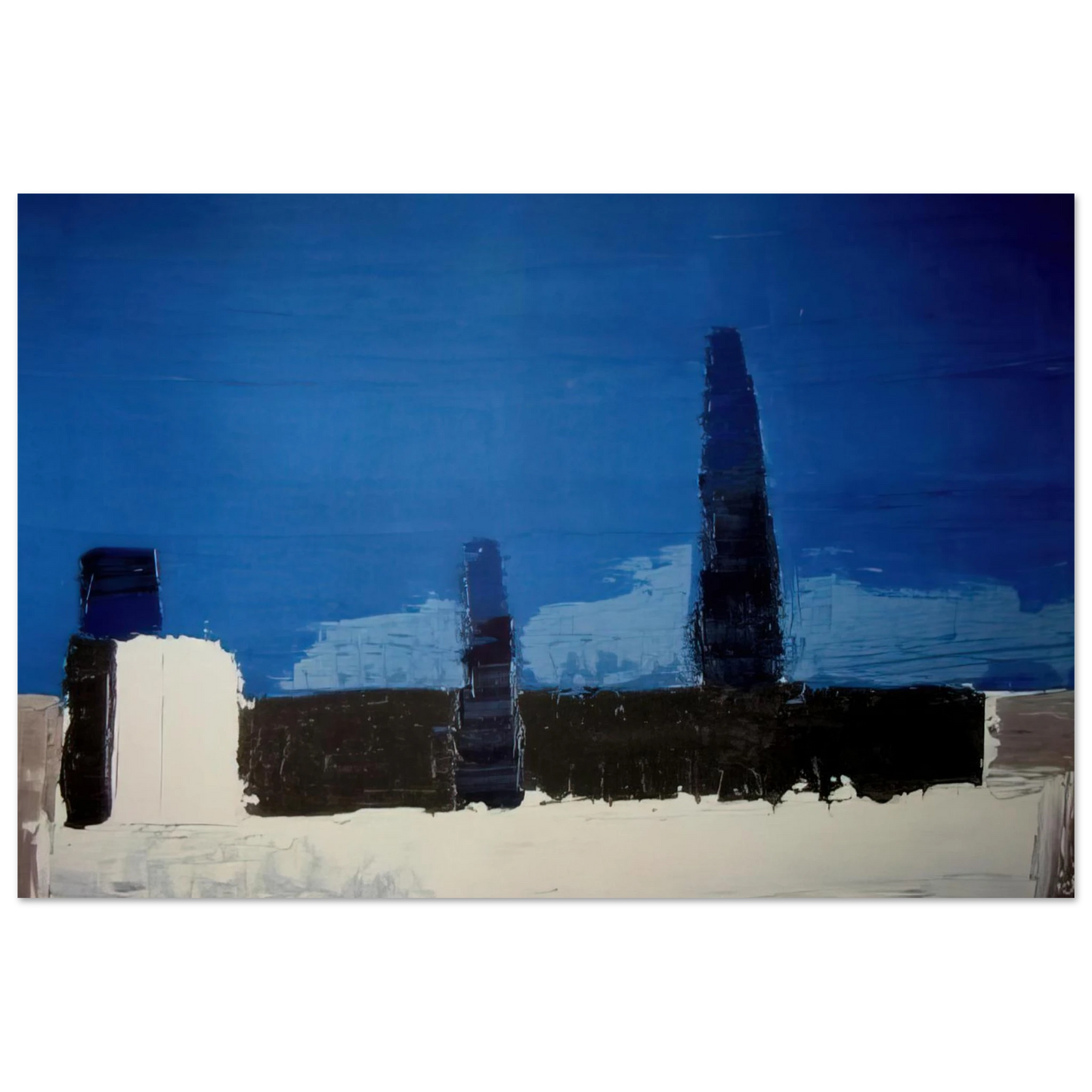 Nicolas de Stael - Fiesole - 1953 Fine Art Poster