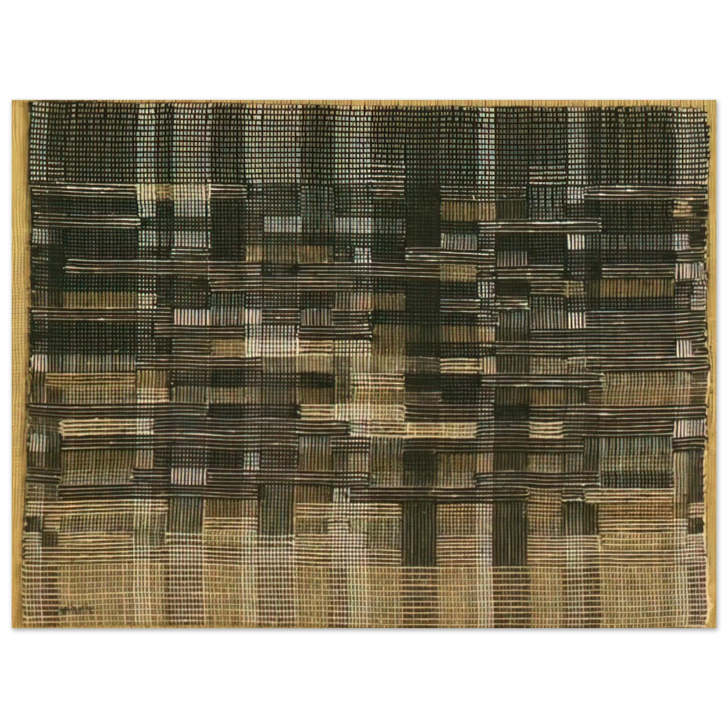 Anni Albers - TAPESTRY 1948 75x100 cm / 30x40inches Fine Art Poster