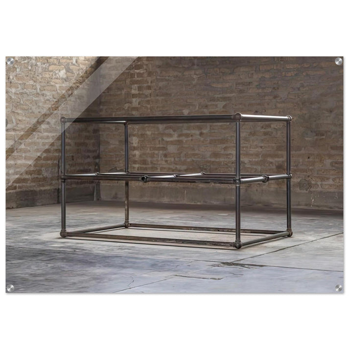 To Dave Shackman - 1964 - Donald Judd Acrylic Print - 70x100 cm / 28x40″ inches | Donald Judd Wall Art | Donald Judd Prints
