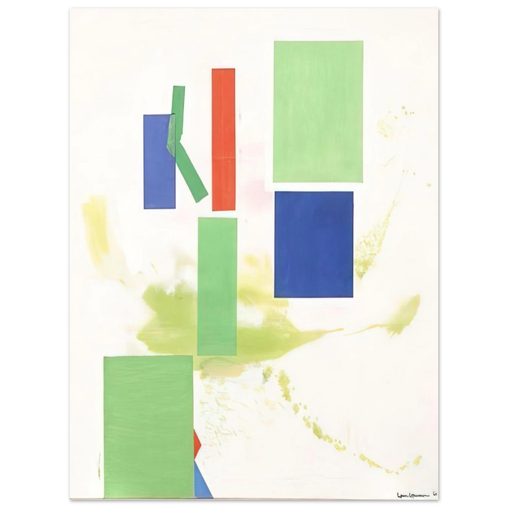 Hans Hofmann - Lucidus Ordo 75x100 cm / 30x40inches Fine Art Poster