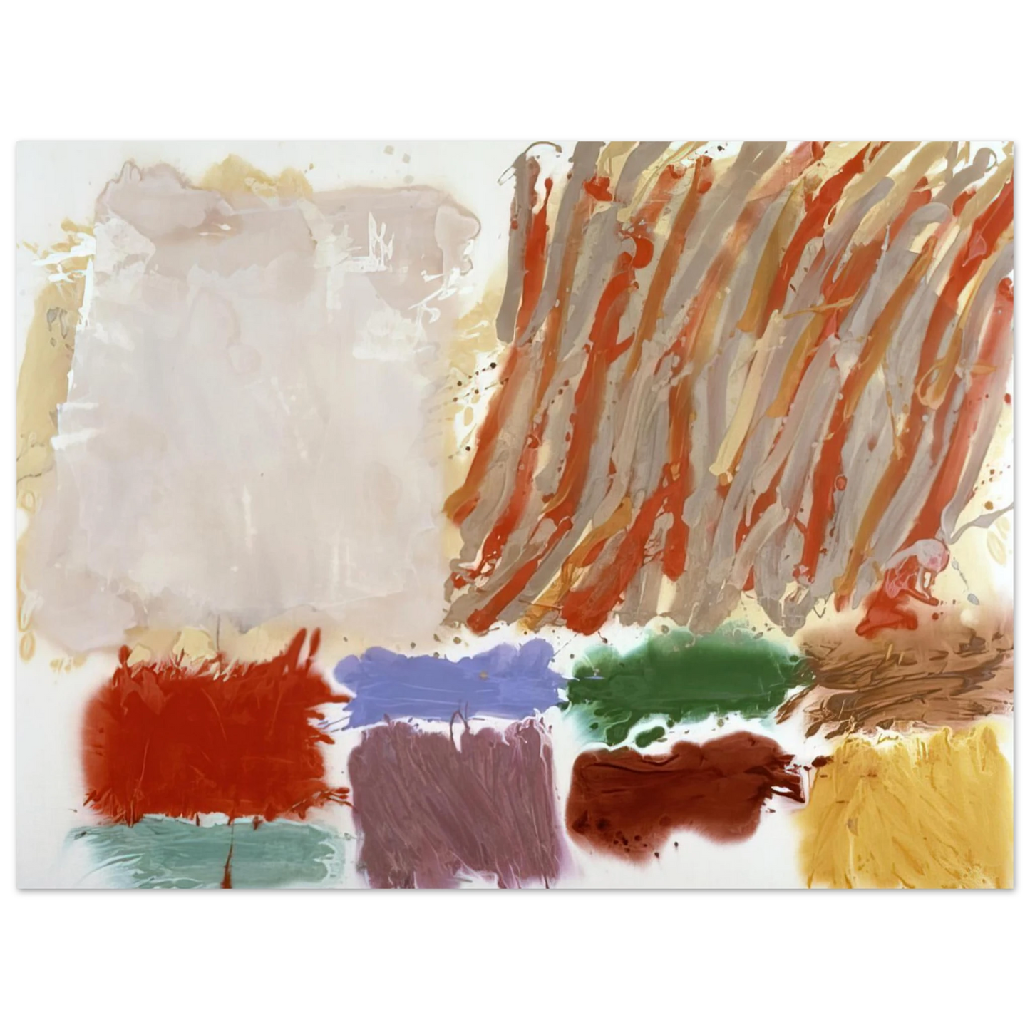 Albert Irvin - Orlando - 1980 75x100 cm / 30x40inches Fine Art Poster