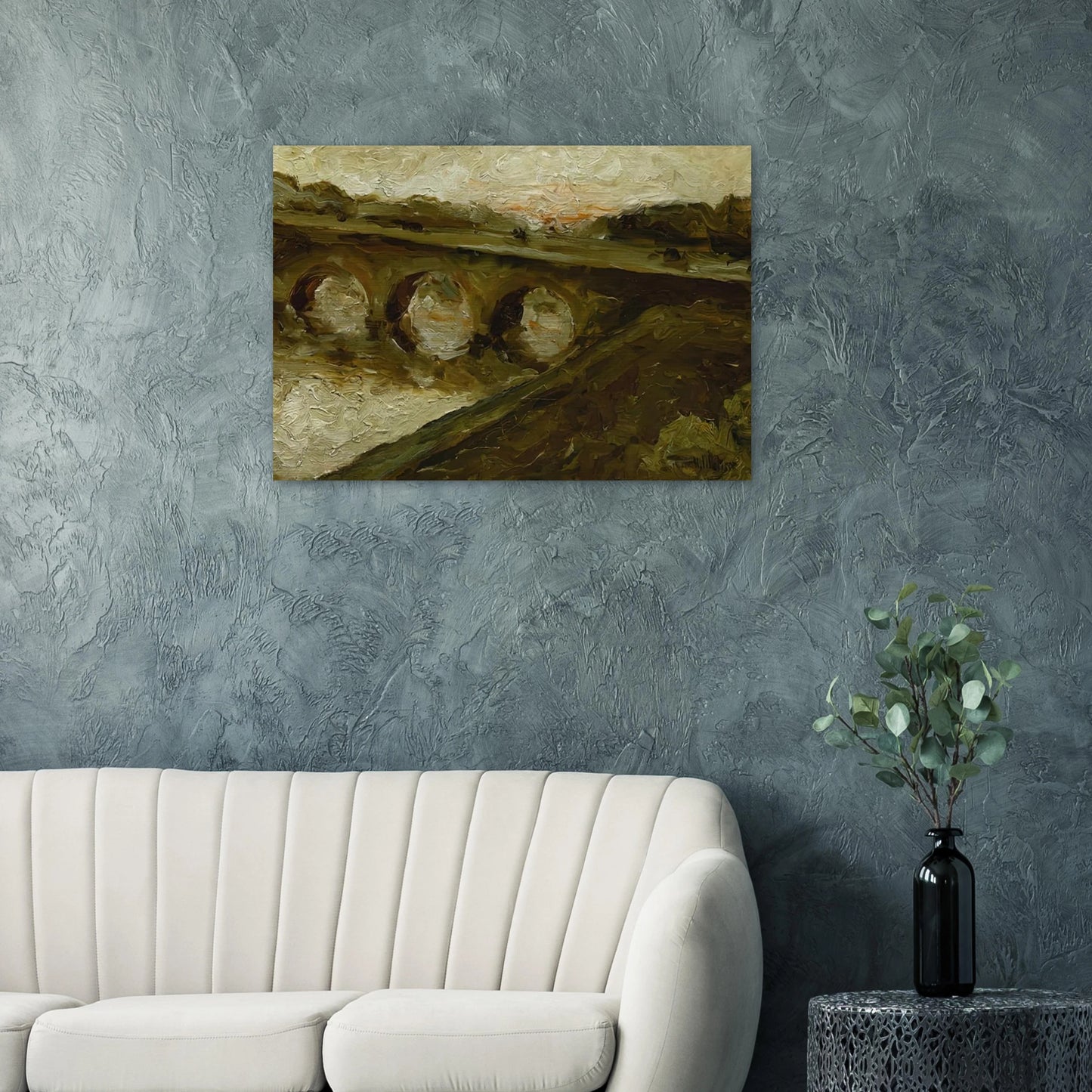 VUE DE PARIS 1899 - Henri Matisse Brushed Aluminum Print - 70x100 cm / 28x40 inches | Henri Matisse Aluminum Print | Henri Matisse Prints