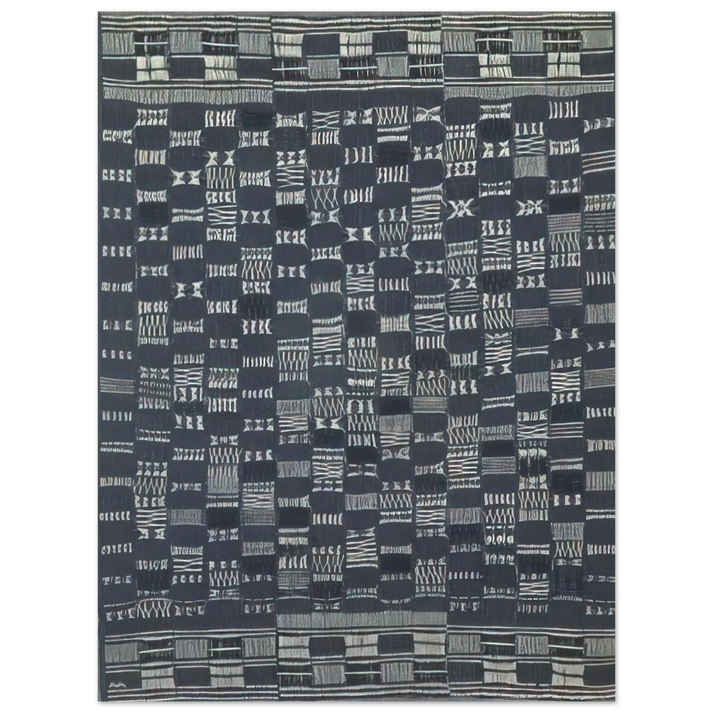 Anni Albers - THICKLY SETTLED 1957 75x100 cm / 30x40inches Fine Art Poster