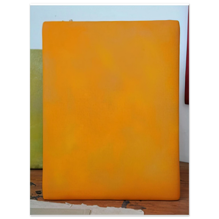 Gotthard Graubner - CALDO 2002 75x100 cm / 30x40inches Fine Art Poster