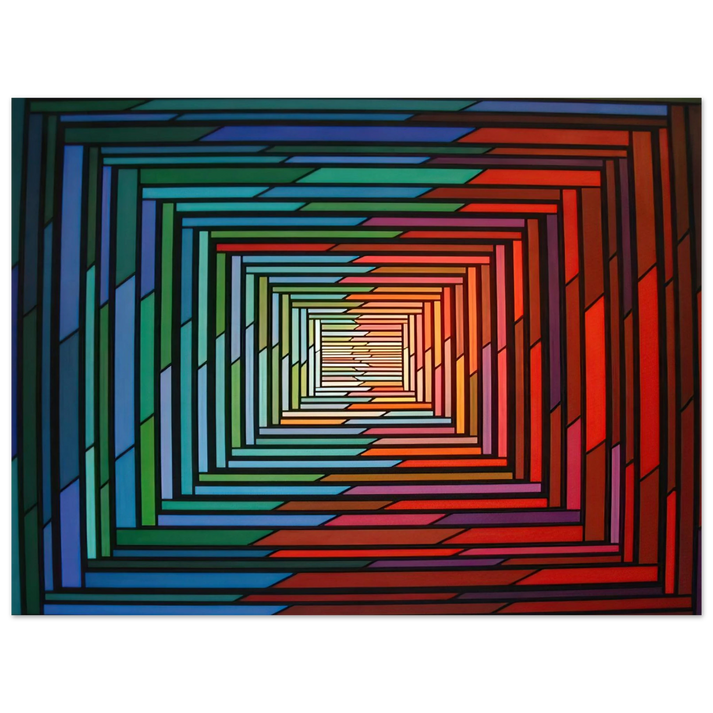 Piero Dorazio - No – Stop - 1996 75x100 cm / 30x40inches Fine Art Poster
