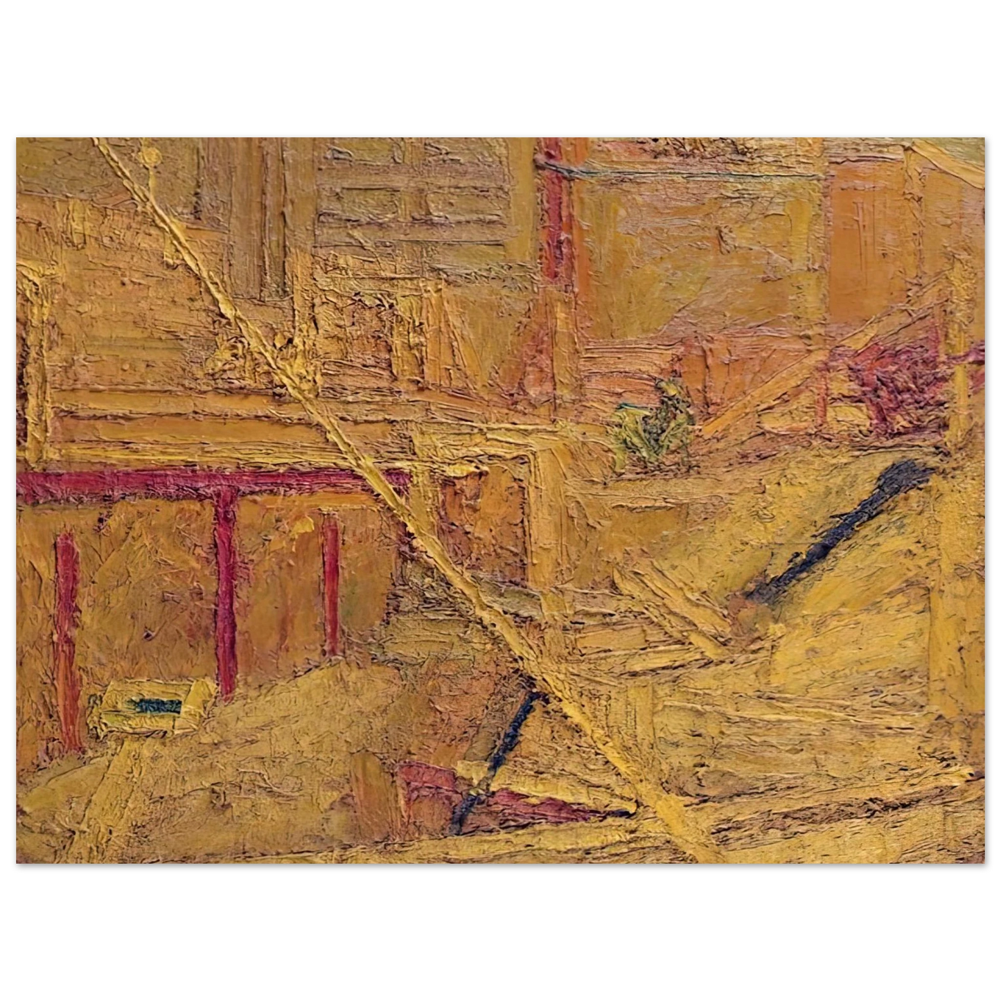 Frank Auerbach - MAPLES DEMO 75x100 cm / 30x40inches Fine Art Poster
