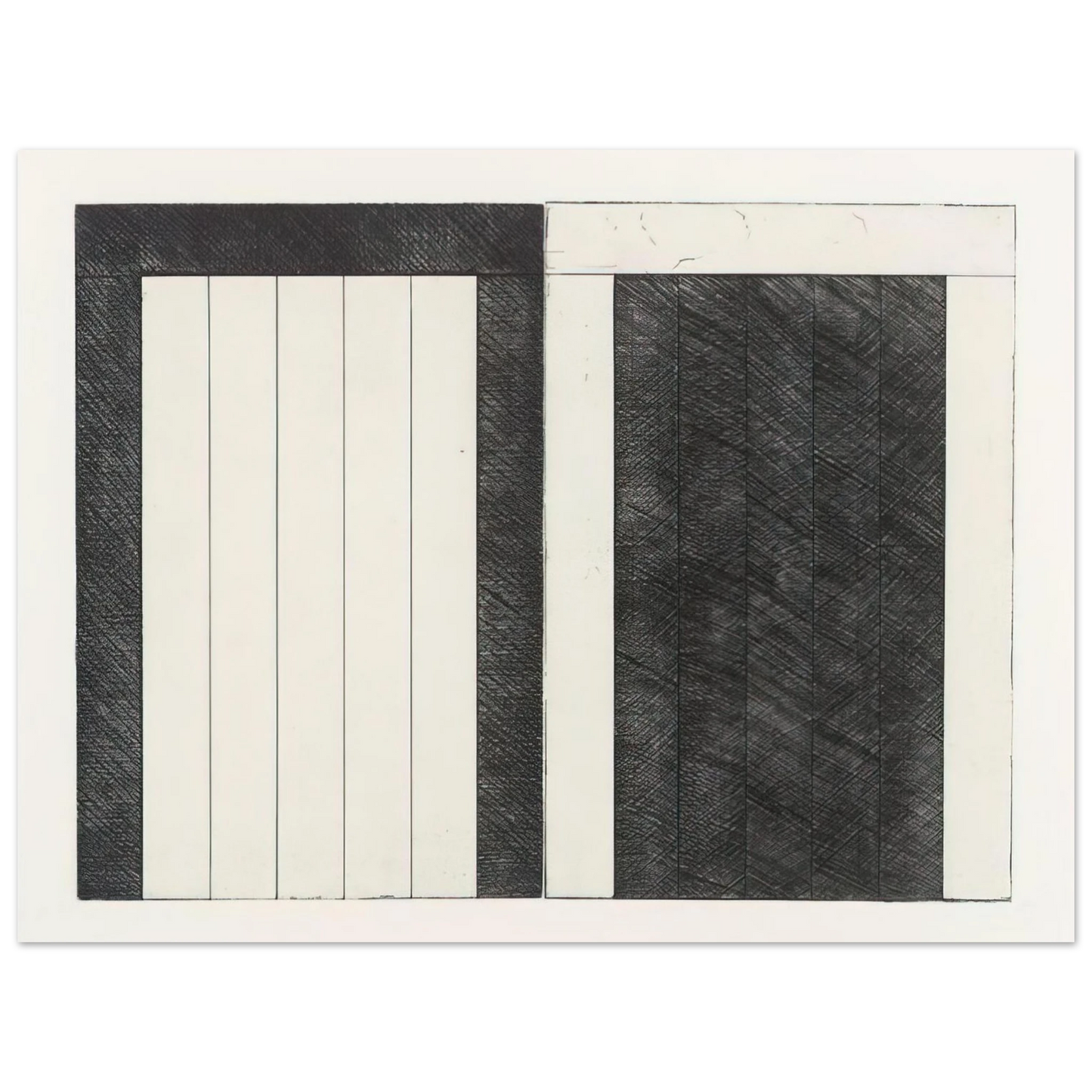 Brice Marden - For Caroline - 1977 75x100 cm / 30x40inches Fine Art Poster