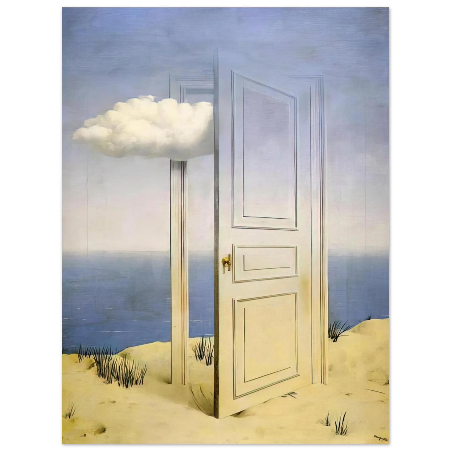 Rene Magritte - THE VICTORY 1939 75x100 cm / 30x40inches Fine Art Poster