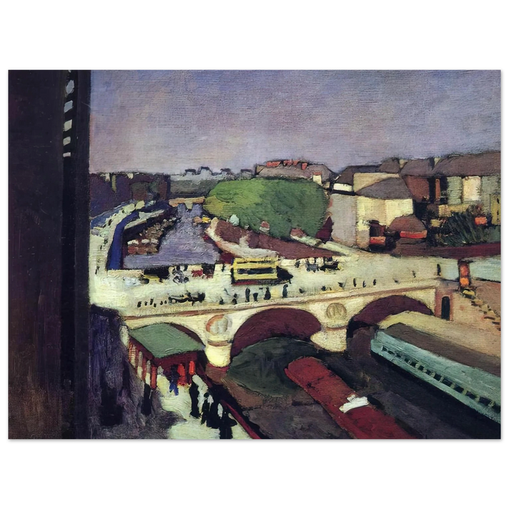 Henri Matisse - THE PONT SAINT MICHEL 1900 75x100 cm / 30x40inches Fine Art Poster