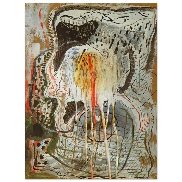 Salvador Dali - NUDE WOMAN IN AN ARMCHAIR 75x100 cm / 30x40inches Fine Art Poster