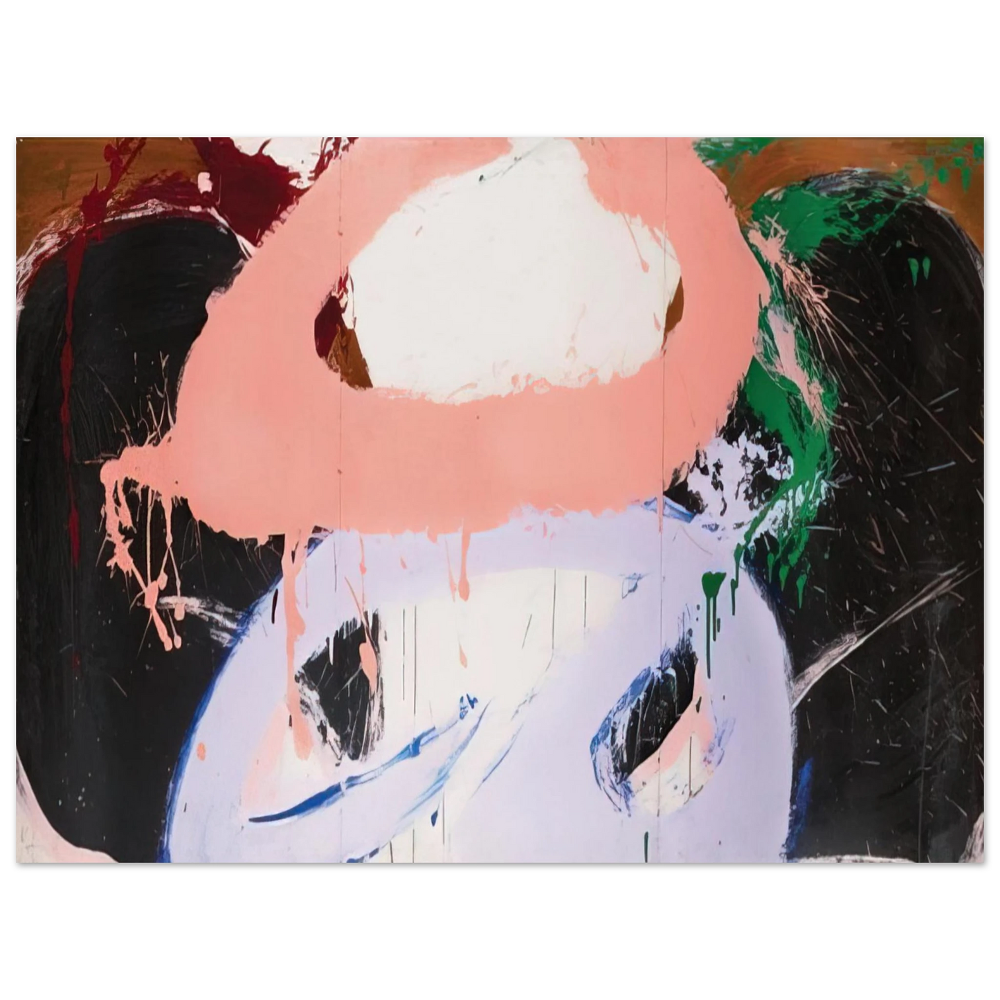 Norman Bluhm - Dhatri II - 1971 75x100 cm / 30x40inches Fine Art Poster