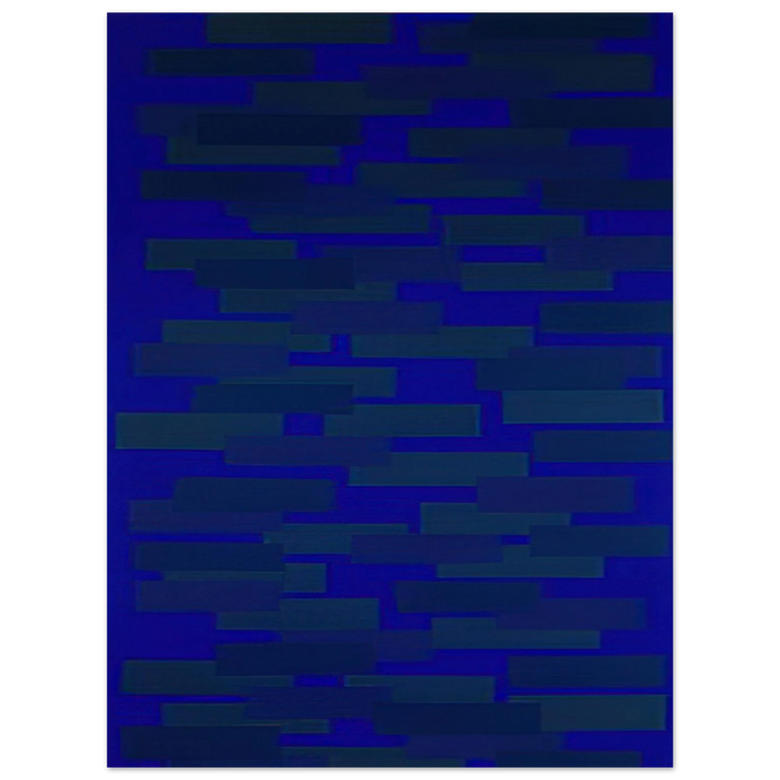 Ad Reinhardt - Number 15 - 1952 75x100 cm / 30x40inches Fine Art Poster