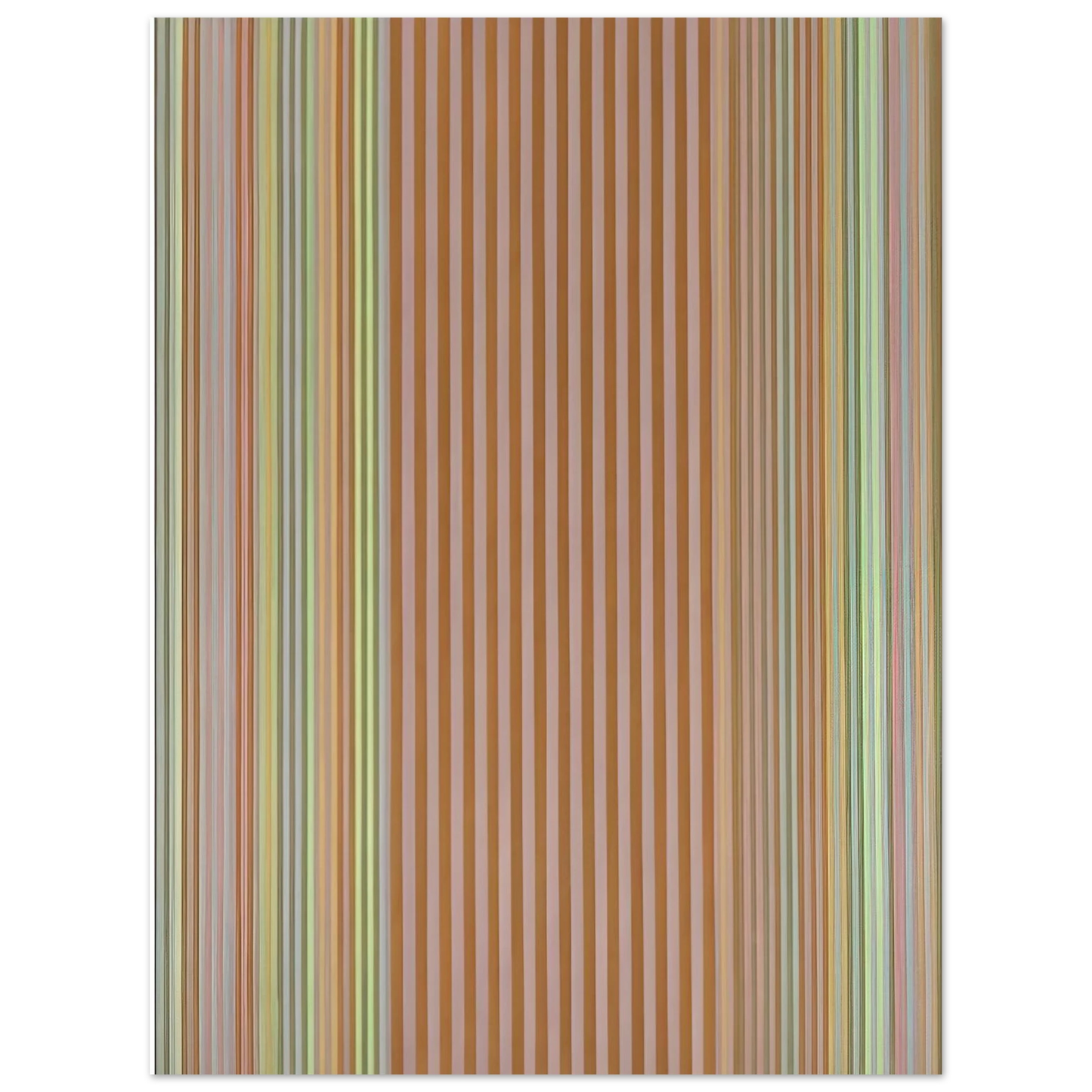 Gene Davis - Cannonball - 1969 75x100 cm / 30x40inches Fine Art Poster