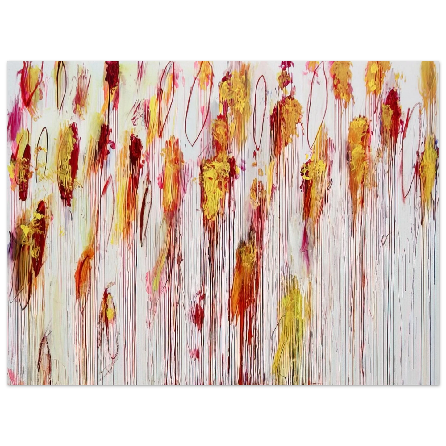 Cy Twombly - Lepanto, Part VIII 75x100 cm / 30x40inches Fine Art Poster
