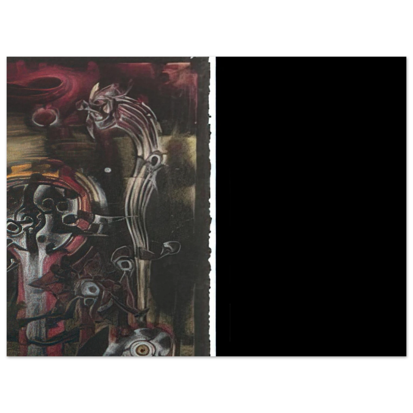Lee Bontecou - UNTITLED 1998 2 75x100 cm / 30x40inches Fine Art Poster