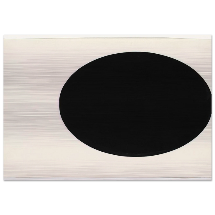 Circle Form - Ellsworth Kelly Brushed Aluminum Print - 70x100 cm / 28x40 inches | Ellsworth Kelly Aluminum Print | Ellsworth Kelly Prints