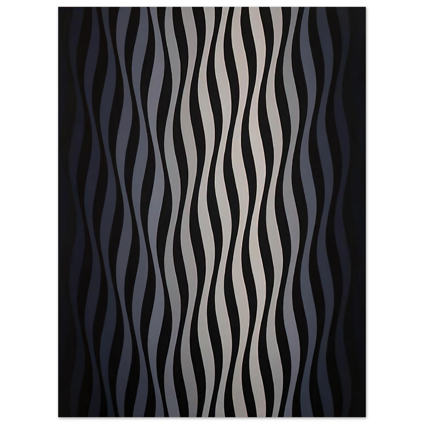 Bridget Riley - DRIFT 2 1966 75x100 cm / 30x40inches Fine Art Poster