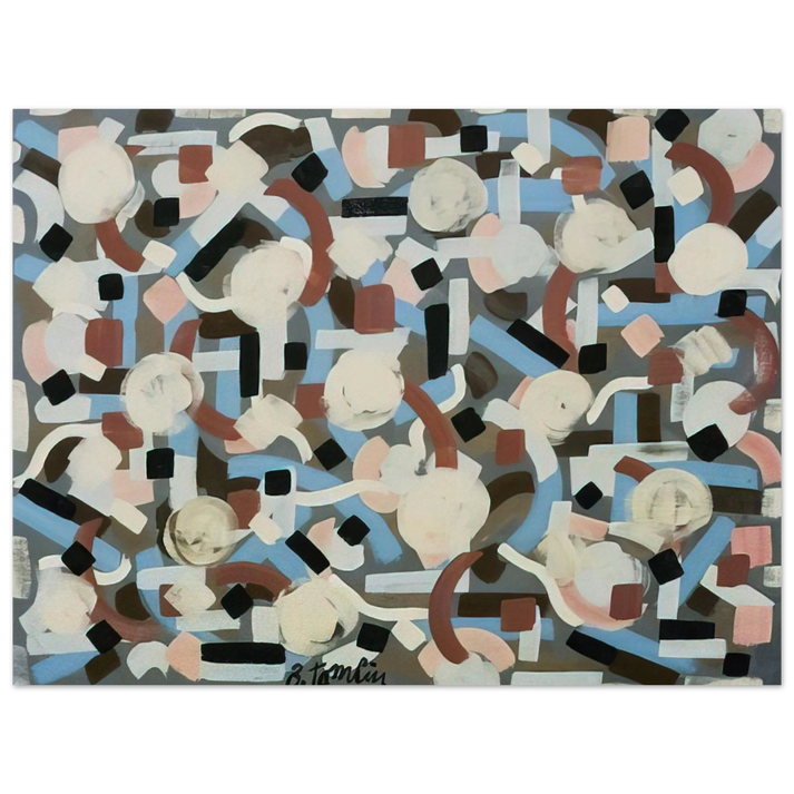 Bradley Walker Tomlin - Untitled - 1952 75x100 cm / 30x40inches Fine Art Poster