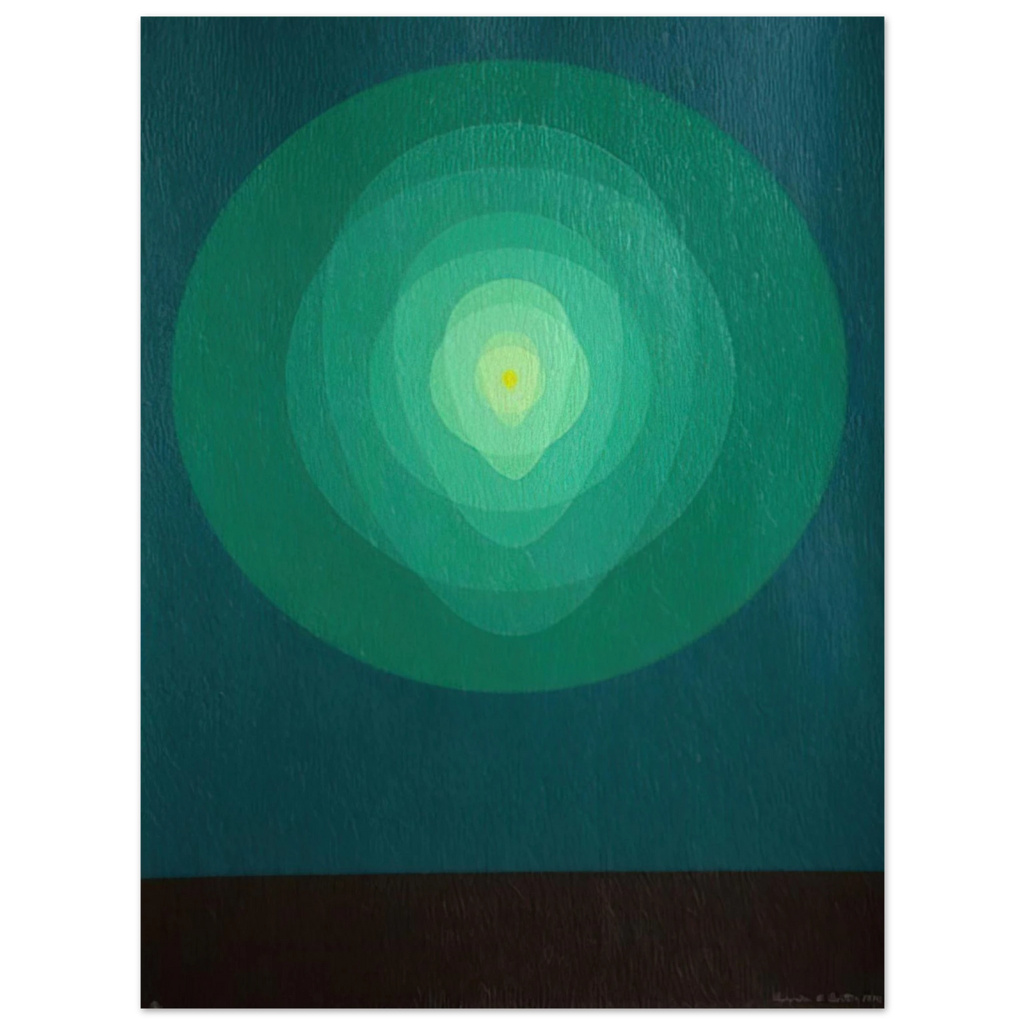 Clarence Holbrook Carter - Icon Pyrophorous - 1969 75x100 cm / 30x40inches Fine Art Poster