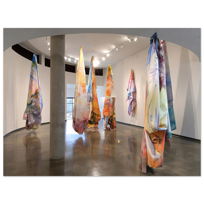 Sam Gilliam - Close to Trees 75x100 cm / 30x40inches Fine Art Poster