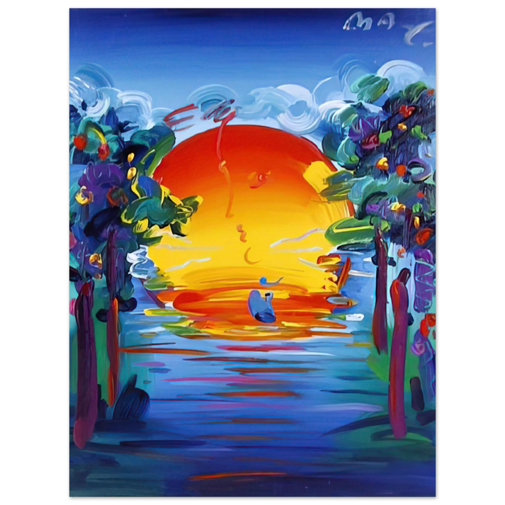 Peter Max - BETTER WORLD 1993 75x100 cm / 30x40inches Fine Art Poster