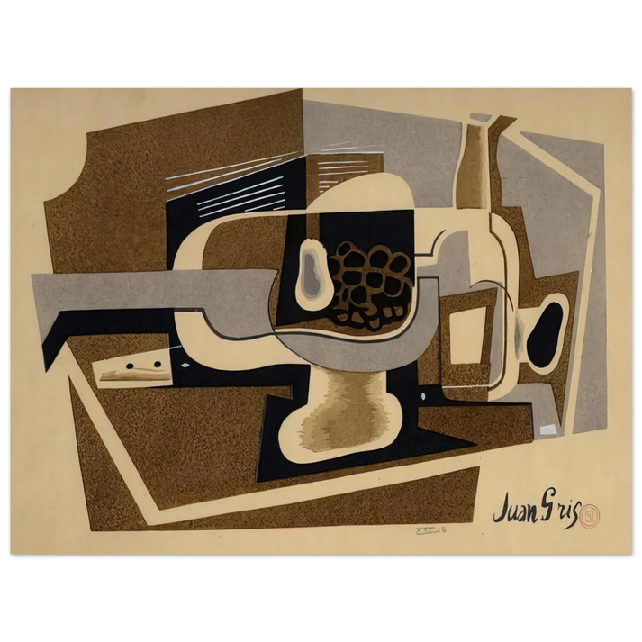 Juan Gris - STILL LIFE 1922 75x100 cm / 30x40inches Fine Art Poster