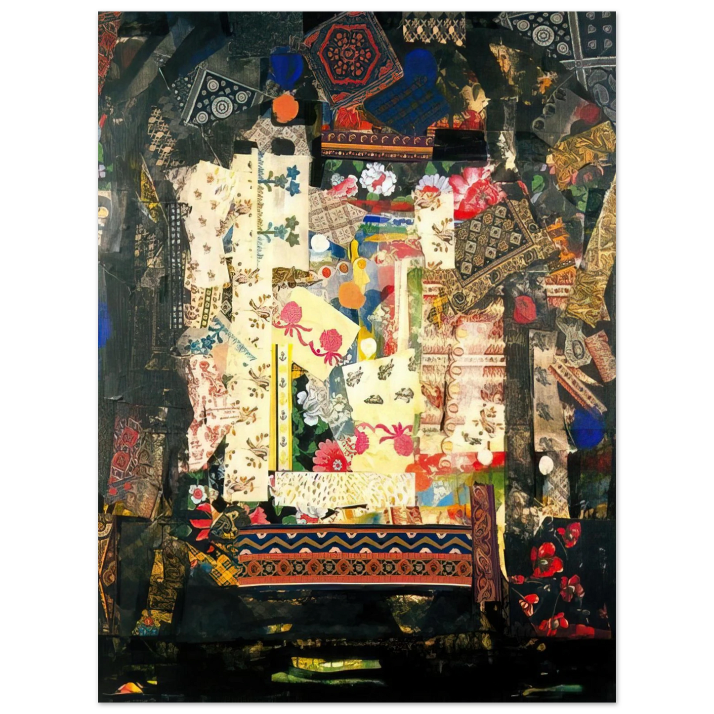 Miriam Schapiro - Window on Montana - PD Pattern and Decoration 75x100 cm / 30x40inches Fine Art Poster