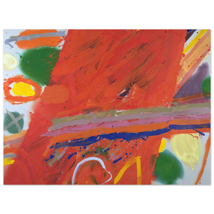 Albert Irvin - Empress - 1982 75x100 cm / 30x40inches Fine Art Poster