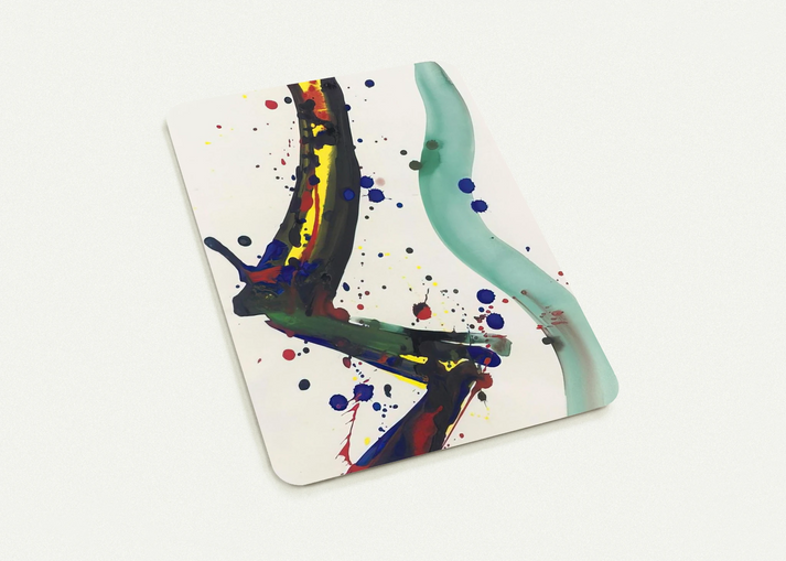 Drawing for Sculpture SF65-010 By Sam Francis Pack of 10 Post Cards | Sam Francis Post Cards | A6 (10.5 x 14.8 cm) - 4.1 x 5.8 inches